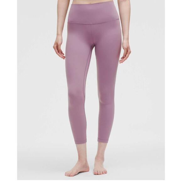 (4) NWT $128 Lululemon Align High-Rise Pant 25" Lavender Lux Size 4 - Picture 2 of 6
